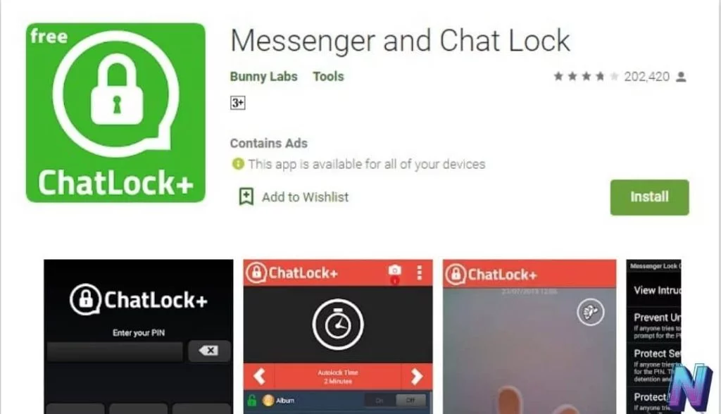 Messenger and Chat Lock
