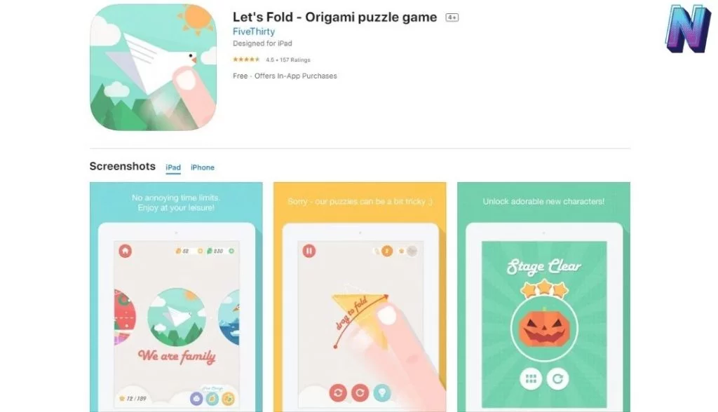 Let's Fold - Origami Puzzle Game
