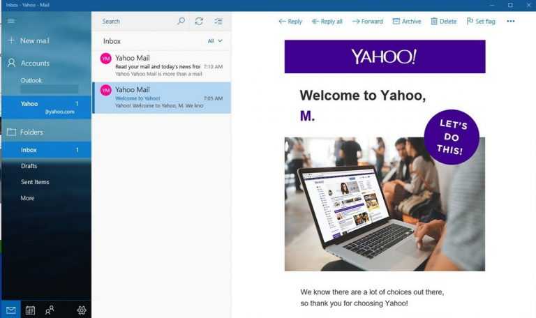 Using Updated Yahoo Mail Version