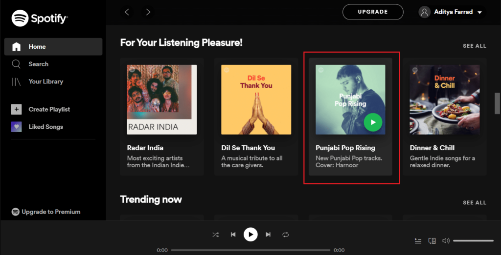Update your Spotify